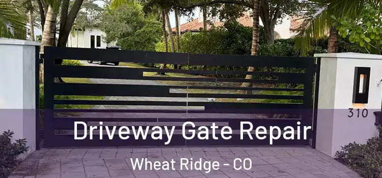 Driveway Gate Repair Wheat Ridge - CO