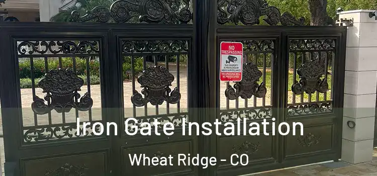 Iron Gate Installation Wheat Ridge - CO